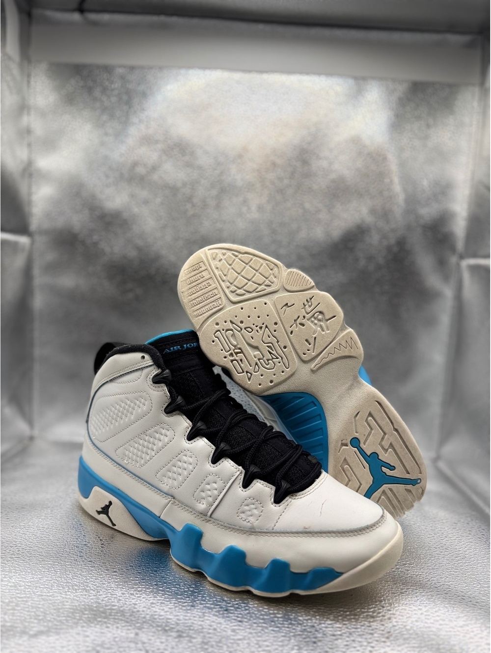 Air Jordan 9 powder blue 2024
